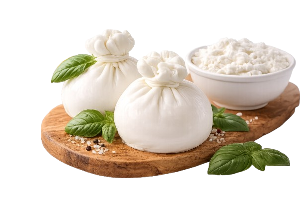 Mozzarella, burrata e ricotta Frescogest